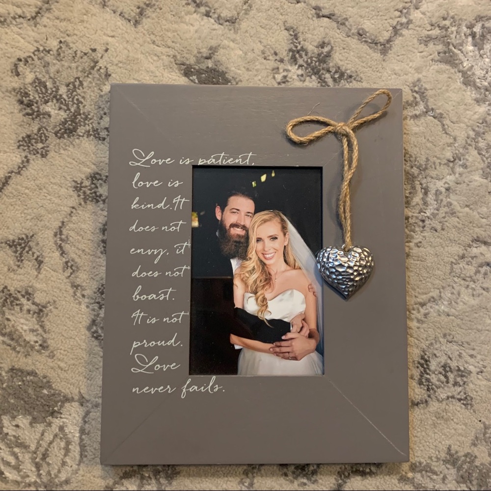 Love is Patient, Love is Kind picture frame